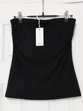 NWT Antistar Strapless Ruched Side Tube Top